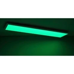 Globo ROSI LED Panel Wei&szlig;, 1-flammig, Fernbedienung, Farbwechsler -Bürolampen Verkäufe globo rosi led panel 41604d5rgbsh 15