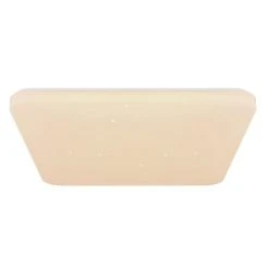 Globo SAJAMA I Deckenleuchte LED Wei&szlig;, 1-flammig, Fernbedienung -Bürolampen Verkäufe globo sajama i deckenleuchte 41348 30sqsh 2