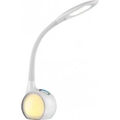 Globo TARRON Tischleuchte LED Wei&szlig;, Transparent, Klar, 3-flammig -Bürolampen Verkäufe globo tarron tischleuchte 58278 5