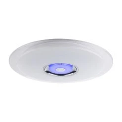 Globo TUNE Deckenleuchte LED Wei&szlig;, 2-flammig, Fernbedienung, Farbwechsler -Bürolampen Verkäufe globo tune deckenleuchte 41341 36 7