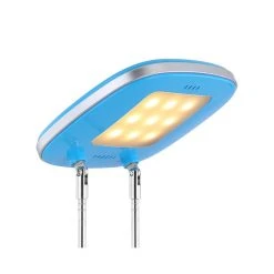 Globo ULICIA Tischleuchte LED Blau, 1-flammig -Bürolampen Verkäufe globo ulicia tischleuchte 58131b 2