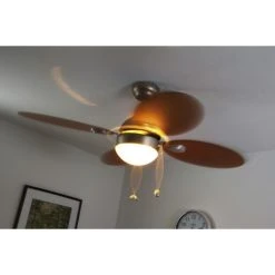 Globo WADE Ventilator Nickel-Matt, Edelstahl, 1-flammig -Bürolampen Verkäufe globo wade ventilator 318 do1 10