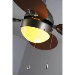 Globo WADE Ventilator Nickel-Matt, Edelstahl, 1-flammig -Bürolampen Verkäufe globo wade ventilator 318 do1 4