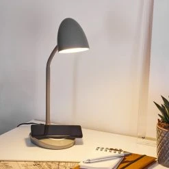 Hofstein Grenoble Tischleuchte LED Grau, 1-flammig -Bürolampen Verkäufe grenoble tischleuchte h3371787 14