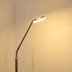 Hofstein Gulkana Stehleuchte LED Nickel-Matt, 1-flammig, Farbwechsler -Bürolampen Verkäufe gulkana stehleuchte h3306604 13