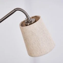 Hofstein Gunstock Stehleuchte Nickel gl&auml;nzend, 2-flammig -Bürolampen Verkäufe gunstock stehleuchte h3354292 10