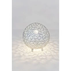 Holl&auml;nder LILY Tischleuchte Silber, 1-flammig