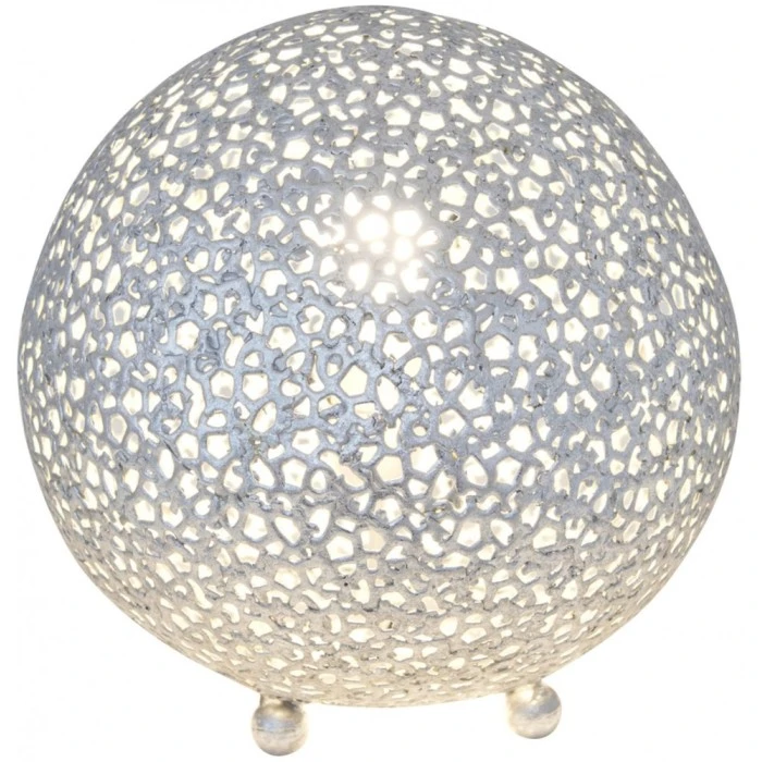 Holländer LILY Tischleuchte Silber, 1-flammig 2 Holländer LILY Tischleuchte Silber, 1-flammig – Bild 2