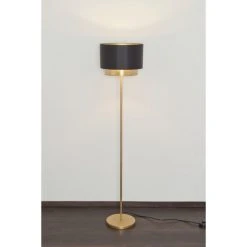 Holl&auml;nder MATTIA Bodenleuchte Gold, 1-flammig