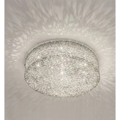 Holl&auml;nder RIFUGIO Deckenleuchte Silber, 10-flammig