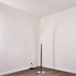 Hofstein Horpmaal Bogenleuchte LED Chrom, 3-flammig -Bürolampen Verkäufe horpmaal bogenleuchte h3268414 do1 16