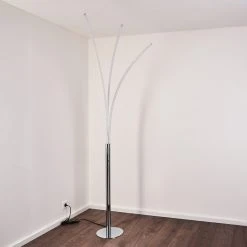 Hofstein Horpmaal Bogenleuchte LED Chrom, 3-flammig -Bürolampen Verkäufe horpmaal bogenleuchte h3268414 do1 9