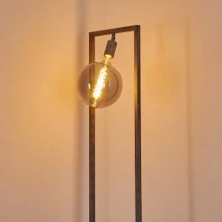 Hofstein Janskloster Stehleuchte Stahl geb&uuml;rstet, 1-flammig -Bürolampen Verkäufe janskloster stehleuchte h3360811 11