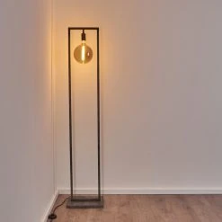 Hofstein Janskloster Stehleuchte Stahl geb&uuml;rstet, 1-flammig -Bürolampen Verkäufe janskloster stehleuchte h3360811 13