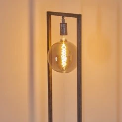 Hofstein Janskloster Stehleuchte Stahl geb&uuml;rstet, 1-flammig -Bürolampen Verkäufe janskloster stehleuchte h3360811 5