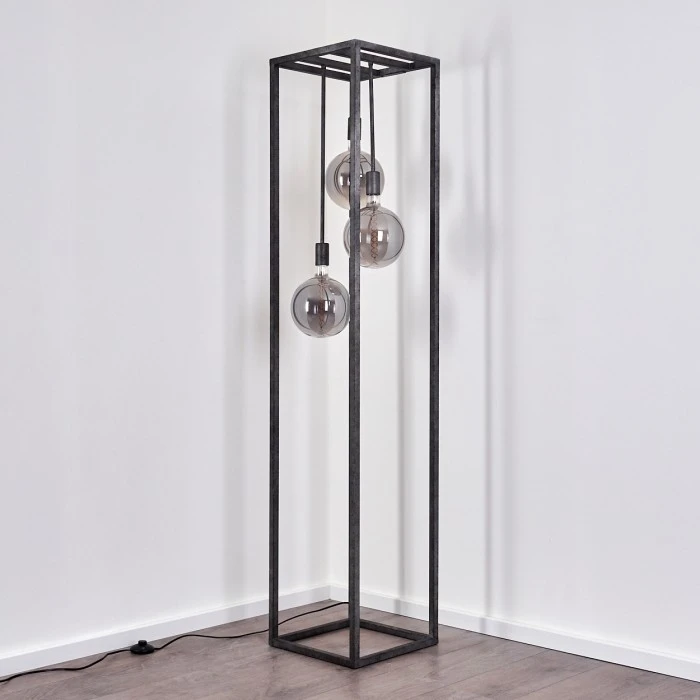 Hofstein Janskloster Stehleuchte Stahl gebürstet, 3-flammig 13 Hofstein Janskloster Stehleuchte Stahl gebürstet, 3-flammig – Bild 13