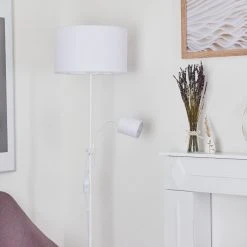 Hofstein Jobsbo Stehleuchte Wei&szlig;, 2-flammig -Bürolampen Verkäufe jobsbo stehleuchte h3421017 9