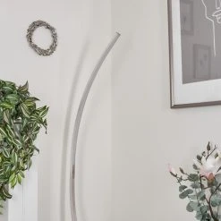 Hofstein Kimbolton Bogenlampe LED Nickel-Matt, 1-flammig 23 Hofstein Kimbolton Bogenlampe LED Nickel-Matt, 1-flammig -Bürolampen Verkäufe kimbolton bogenlampe h3266298 do4 11