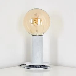 Hofstein Kimstad Tischleuchte Grau, 1-flammig -Bürolampen Verkäufe kimstad tischleuchte h3361887 12