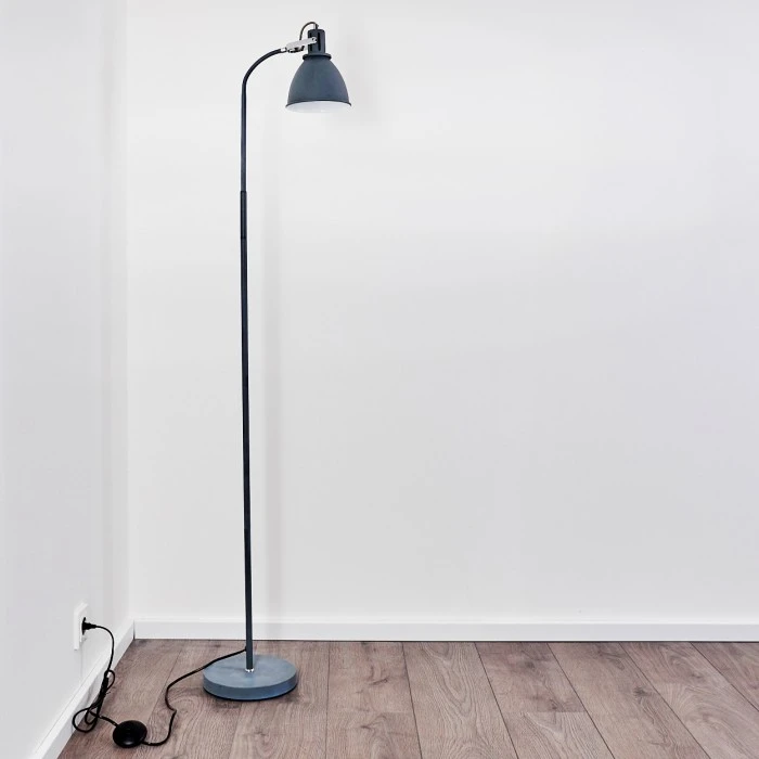 Hofstein Koppom Stehleuchte Blau, 1-flammig 17 Hofstein Koppom Stehleuchte Blau, 1-flammig – Bild 17