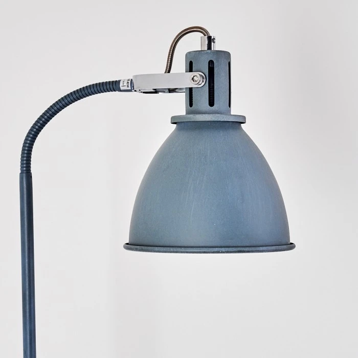 Hofstein Koppom Stehleuchte Blau, 1-flammig 8 Hofstein Koppom Stehleuchte Blau, 1-flammig – Bild 8