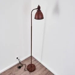 Hofstein Koppom Stehleuchte Rostfarben, 1-flammig -Bürolampen Verkäufe koppom stehleuchte h3092880 do1 15