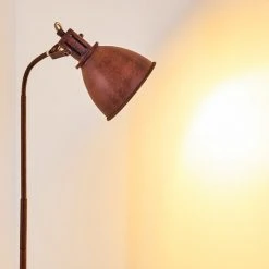 Hofstein Koppom Stehleuchte Rostfarben, 1-flammig -Bürolampen Verkäufe koppom stehleuchte h3092880 do1 16