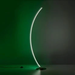 Leuchten Direkt ALINA Stehleuchte LED Stahl gebürstet, 1-flammig, Fernbedienung, Farbwechsler 27 Leuchten Direkt ALINA Stehleuchte LED Stahl gebürstet, 1-flammig, Fernbedienung, Farbwechsler -Bürolampen Verkäufe leuchten direkt alina stehleuchte 11254 55 12