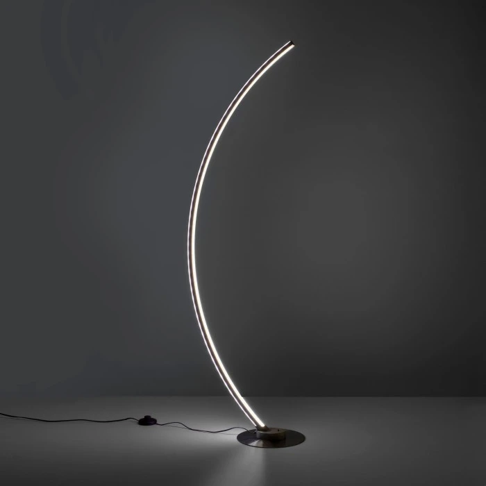 Leuchten Direkt ALINA Stehleuchte LED Stahl gebürstet, 1-flammig, Fernbedienung, Farbwechsler 10 Leuchten Direkt ALINA Stehleuchte LED Stahl gebürstet, 1-flammig, Fernbedienung, Farbwechsler – Bild 10