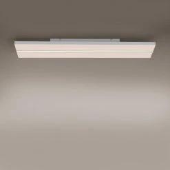 Leuchten Direkt EDGING Deckenpanel LED Wei&szlig;, 2-flammig, Fernbedienung -Bürolampen Verkäufe leuchten direkt edging deckenpanel 14854 16 11