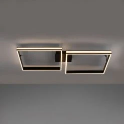 Leuchten Direkt ELIS Deckenleuchte LED Schwarz, 2-flammig, Fernbedienung -Bürolampen Verkäufe leuchten direkt elis deckenleuchte 14700 18 4