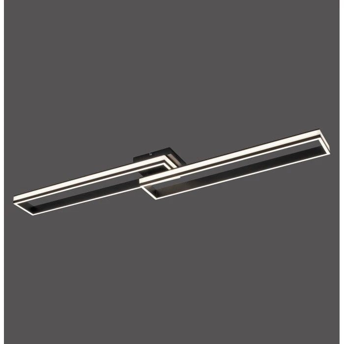 Leuchten Direkt ELIS Deckenleuchte LED Schwarz, 2-flammig, Fernbedienung 10 Leuchten Direkt ELIS Deckenleuchte LED Schwarz, 2-flammig, Fernbedienung – Bild 10