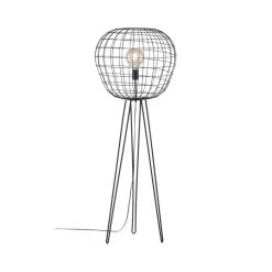 Leuchten Direkt FABIO Stehleuchte Schwarz, 1-flammig