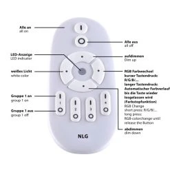 Leuchten Direkt FLAT LED Panel Weiß, 1-flammig, Fernbedienung 6 Leuchten Direkt FLAT LED Panel Weiß, 1-flammig, Fernbedienung -Bürolampen Verkäufe leuchten direkt flat led panel 14536 16 2