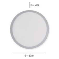 Leuchten Direkt GALACTICA Deckenleuchte LED Weiß, 1-flammig, Fernbedienung, Farbwechsler 13 Leuchten Direkt GALACTICA Deckenleuchte LED Weiß, 1-flammig, Fernbedienung, Farbwechsler -Bürolampen Verkäufe leuchten direkt galactica deckenleuchte 15555 16 3