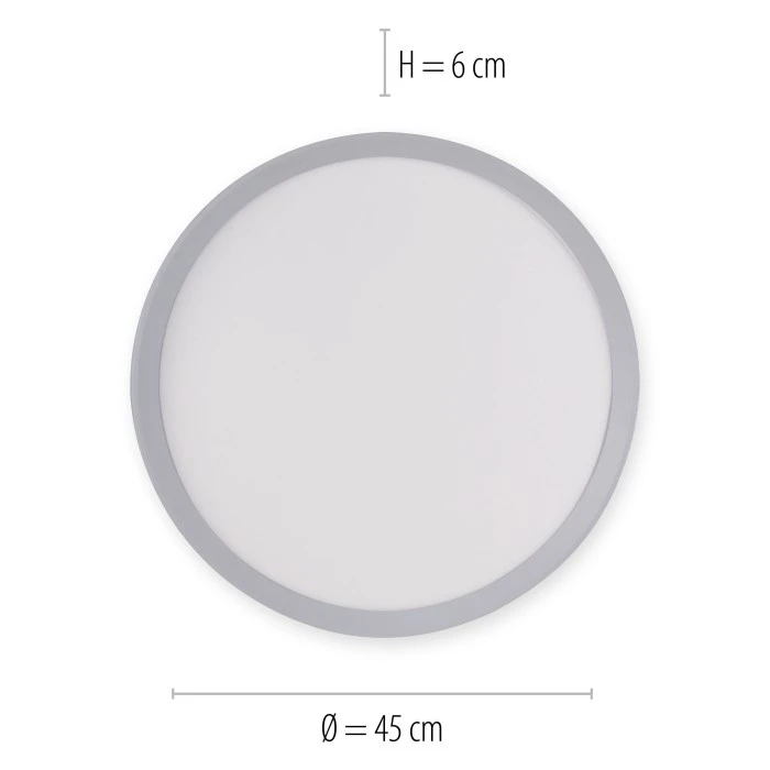 Leuchten Direkt GALACTICA Deckenleuchte LED Weiß, 1-flammig, Fernbedienung, Farbwechsler 4 Leuchten Direkt GALACTICA Deckenleuchte LED Weiß, 1-flammig, Fernbedienung, Farbwechsler – Bild 4
