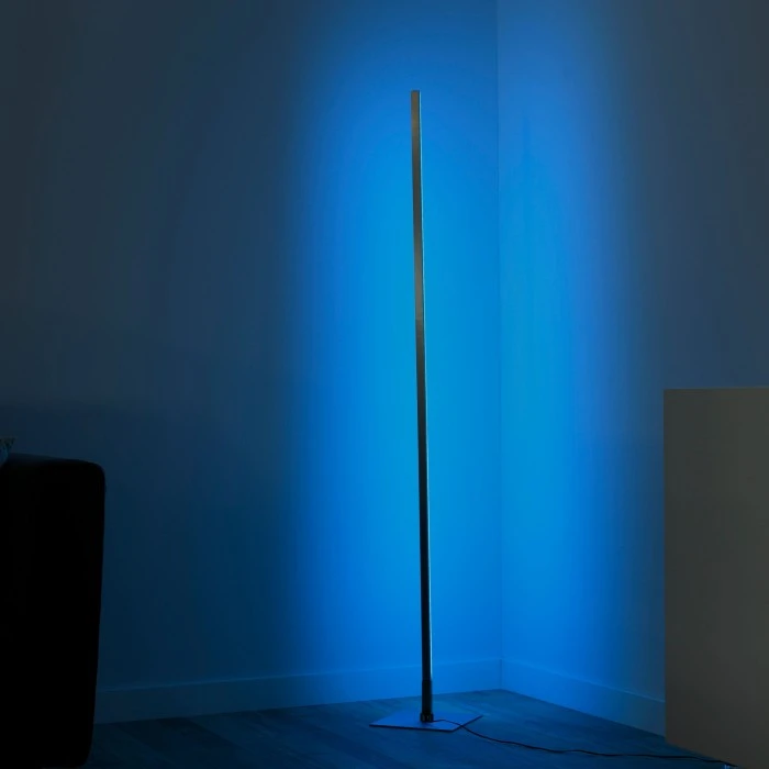 Leuchten Direkt HENRY Stehleuchte LED Stahl gebürstet, 1-flammig, Fernbedienung 8 Leuchten Direkt HENRY Stehleuchte LED Stahl gebürstet, 1-flammig, Fernbedienung – Bild 8