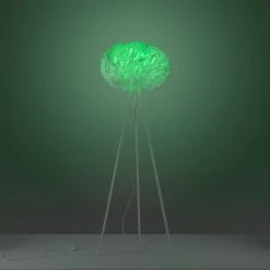 Leuchten Direkt LOLASMART-NAOMI Stehleuchte LED Wei&szlig;, 1-flammig, Fernbedienung -Bürolampen Verkäufe leuchten direkt lolasmart naomi stehleuchte 11212 16 11