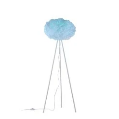 Leuchten Direkt LOLASMART-NAOMI Stehleuchte LED Wei&szlig;, 1-flammig, Fernbedienung -Bürolampen Verkäufe leuchten direkt lolasmart naomi stehleuchte 11212 16 2