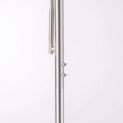 Leuchten Direkt LOLAsmart-ROCCO Stehleuchte LED Stahl geb&uuml;rstet, 1-flammig, Fernbedienung -Bürolampen Verkäufe leuchten direkt lolasmart rocco stehleuchte 11858 55 4