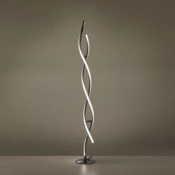 Leuchten Direkt LOLAsmart-SWING Stehleuchte LED Stahl geb&uuml;rstet, 2-flammig, Fernbedienung, Farbwechsler -Bürolampen Verkäufe leuchten direkt lolasmart swing stehleuchte 11992 55 3