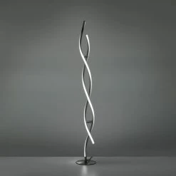 Leuchten Direkt LOLAsmart-SWING Stehleuchte LED Stahl geb&uuml;rstet, 2-flammig, Fernbedienung, Farbwechsler -Bürolampen Verkäufe leuchten direkt lolasmart swing stehleuchte 11992 55 4