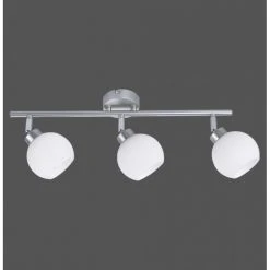 Leuchten Direkt LOTTA Deckenleuchte Silber, 3-flammig