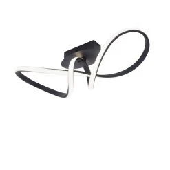 Leuchten Direkt MARIA Deckenleuchte LED Schwarz, 1-flammig -Bürolampen Verkäufe leuchten direkt maria deckenleuchte 15403 18 3