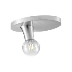 Leuchten Direkt TURN ME Deckenleuchte Edelstahl, 1-flammig