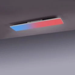 Leuchten Direkt YUKON Deckenleuchte LED Wei&szlig;, 1-flammig, Fernbedienung, Farbwechsler -Bürolampen Verkäufe leuchten direkt yukon deckenleuchte 15621 16 3