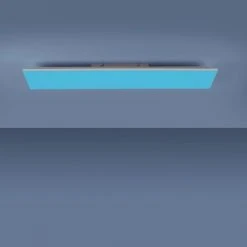 Leuchten Direkt YUKON Deckenleuchte LED Wei&szlig;, 1-flammig, Fernbedienung, Farbwechsler -Bürolampen Verkäufe leuchten direkt yukon deckenleuchte 15621 16 9