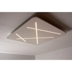 Linea Light Next Deckenleuchte LED Wei&szlig;, 1-flammig -Bürolampen Verkäufe linea light next deckenleuchte 7441 10