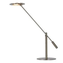 Lucide ANSELMO Schreibtischlampe LED Chrom, 1-flammig -Bürolampen Verkäufe lucide anselmo schreibtischlampe 19666 09 12 4