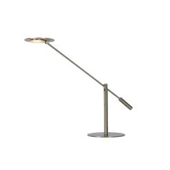 Lucide ANSELMO Schreibtischlampe LED Chrom, 1-flammig -Bürolampen Verkäufe lucide anselmo schreibtischlampe 19666 09 12 6